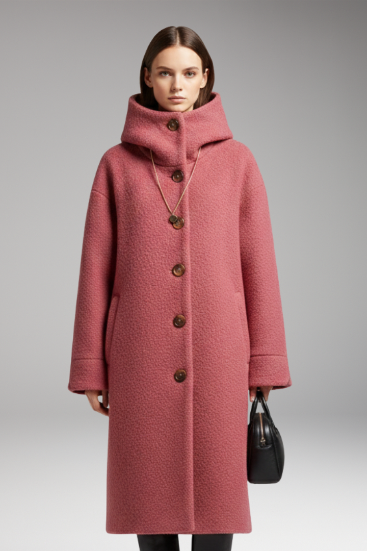 Women's Insulated Winter Coat Raised Collar