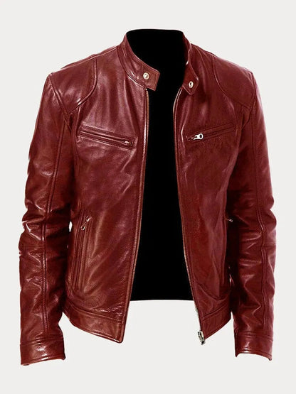 Men's Classic Zip Up Casual Coat - VibreMode