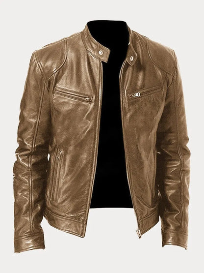 Men's Classic Zip Up Casual Coat