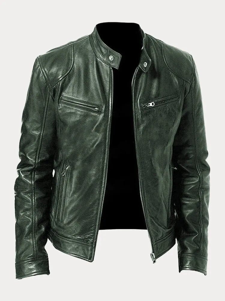 Men's Classic Zip Up Casual Coat