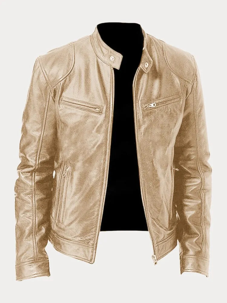Men's Classic Zip Up Casual Coat