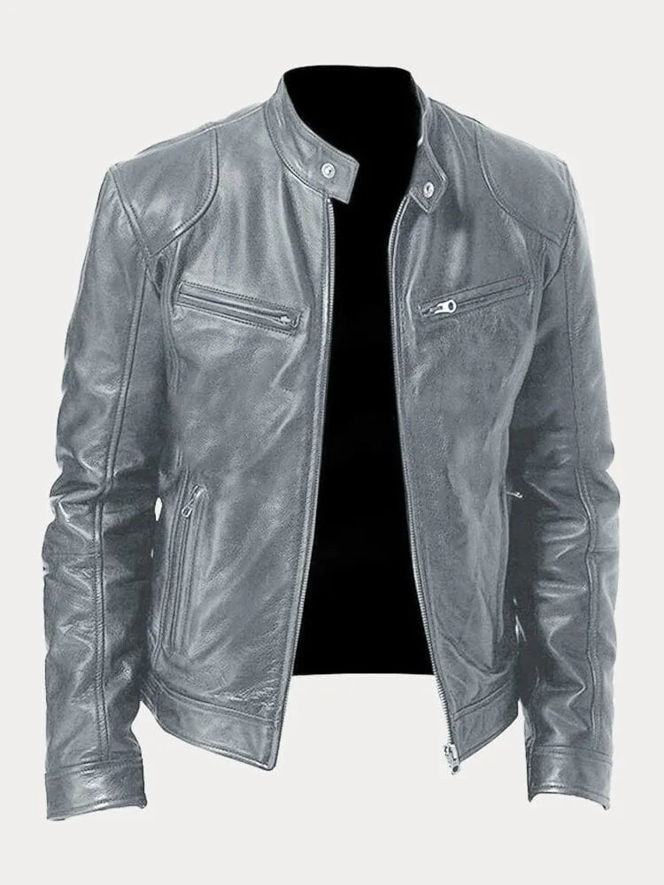 Men's Classic Zip Up Casual Coat