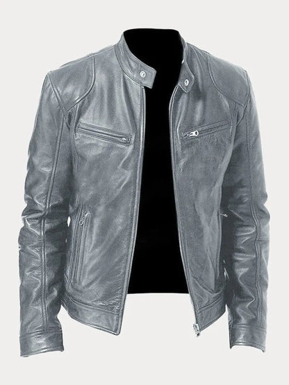 Men's Classic Zip Up Casual Coat