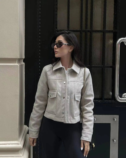 Women's Tailored Blazer Jacket Professional Casual Wear