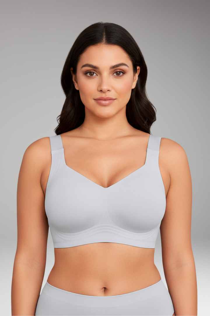 Women's V-Neck Bra Adjustable Straps