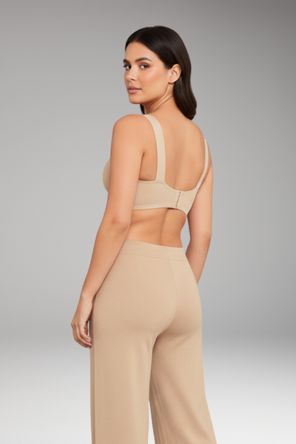 Women's V-Neck Bra Adjustable Straps
