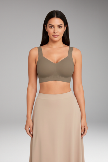 Women's V-Neck Bra Adjustable Straps