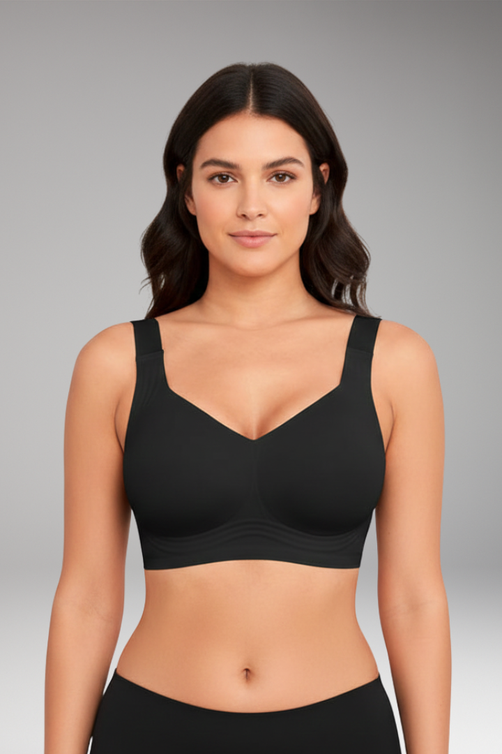 Women's V-Neck Bra Adjustable Straps