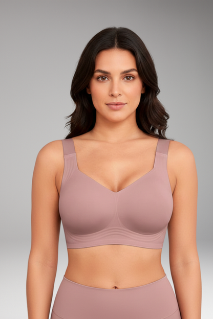 Women's V-Neck Bra Adjustable Straps