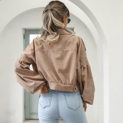 Women's Cropped Jacket Lightweight Casual