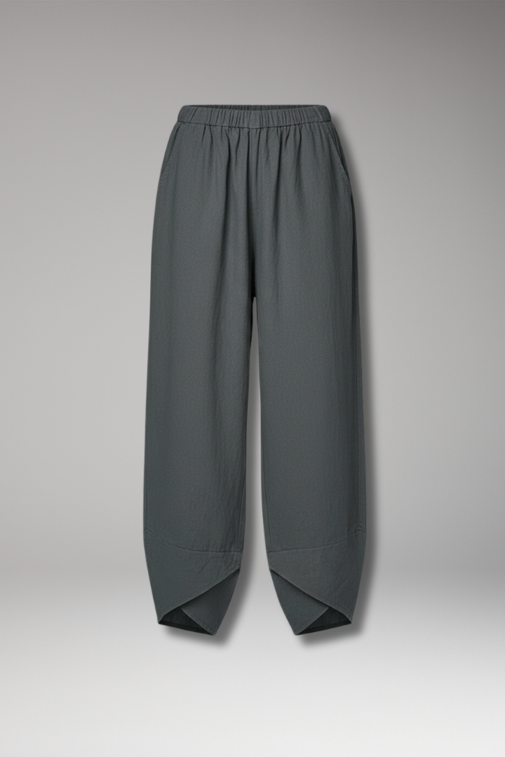 Women's Cropped Pants Side Pockets - VibreMode
