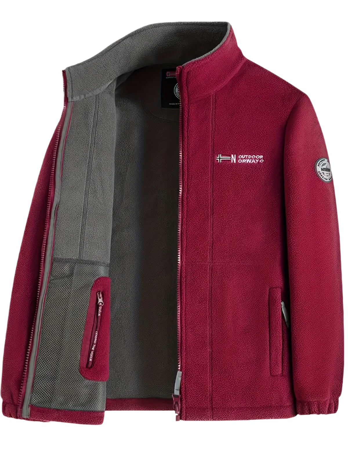 Full-Zip Outdoor Jacket for Men - Image 6