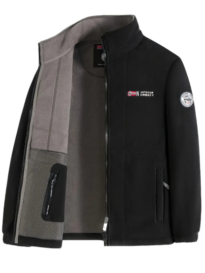 Warm Men's Winter Padded Zip Up Jacket