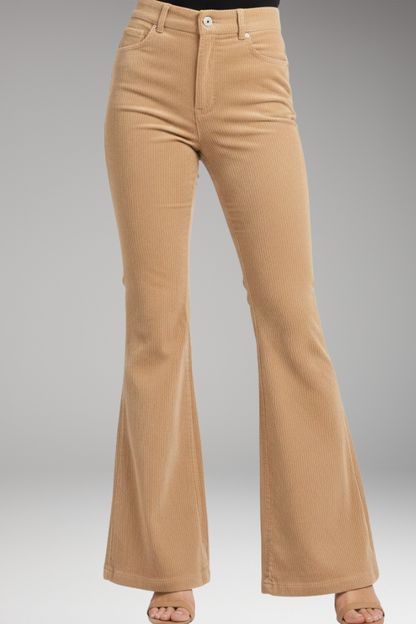 Women's High Waisted Flared Pants