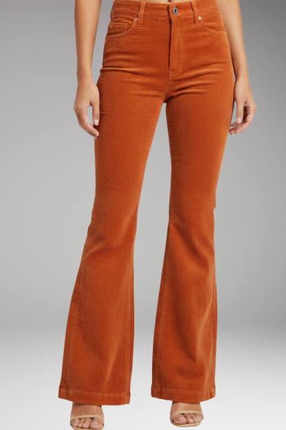 Women's High Waisted Flared Pants