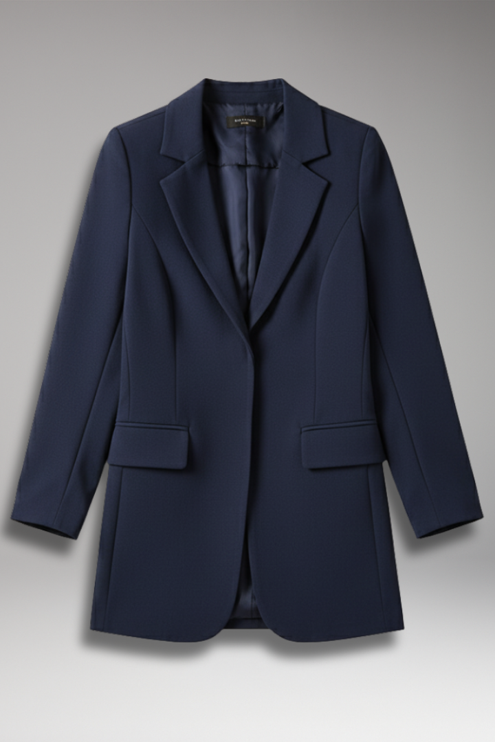 Women's Open Front Blazer Patch Pocket - VibreMode