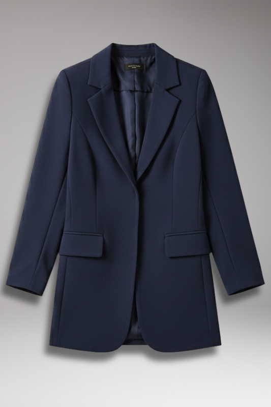 Women's Open Front Blazer Patch Pocket - VibreMode