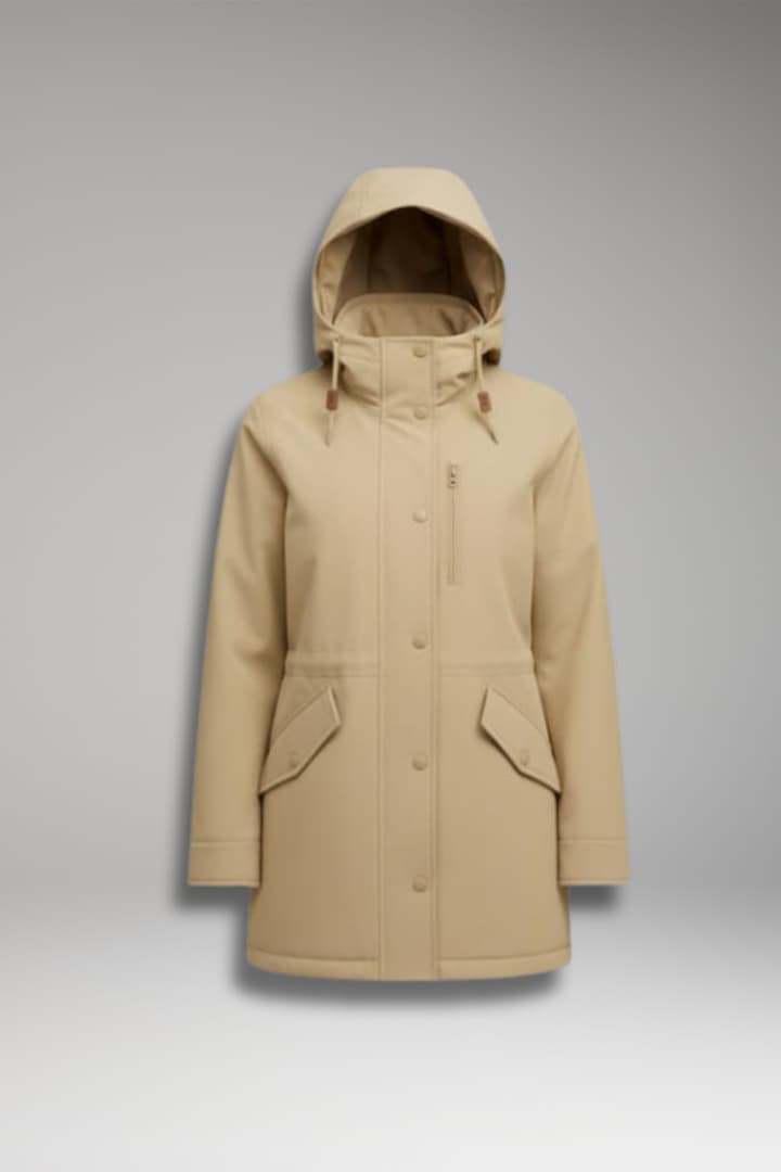 Women's Hooded Parka Insulated Waterproof - VibreMode