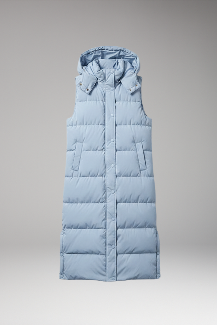 Women's Puffer Jacket Quilted Hooded - VibreMode
