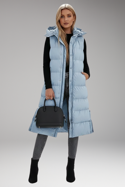 Women's Puffer Jacket Quilted Hooded