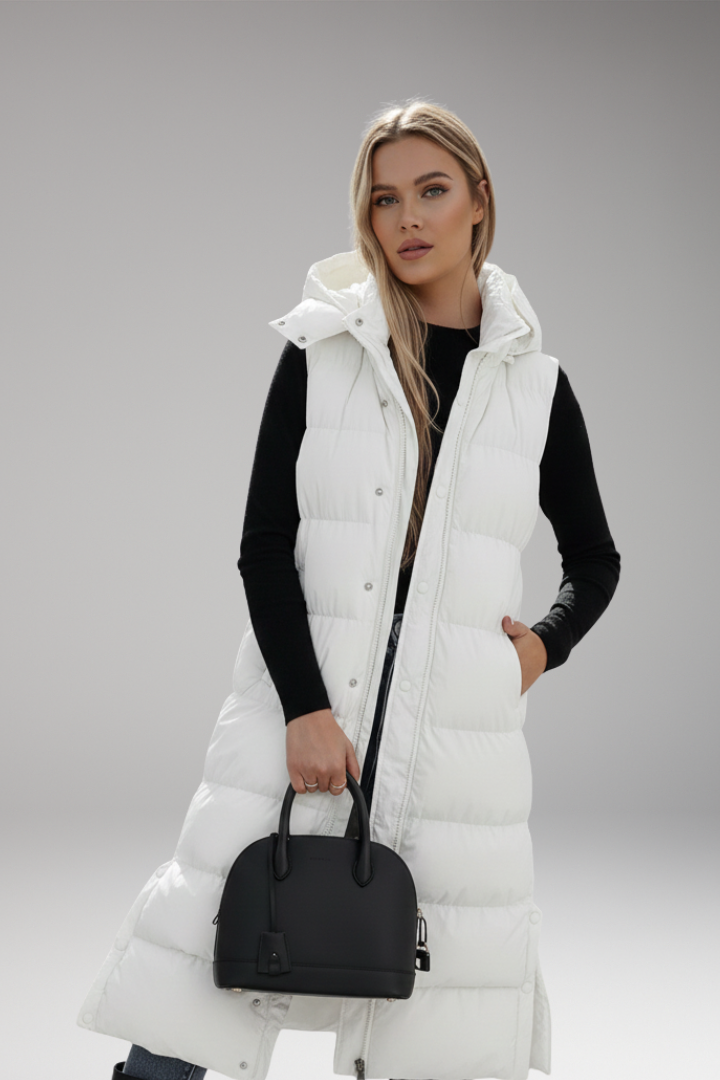 Women's Puffer Jacket Quilted Hooded