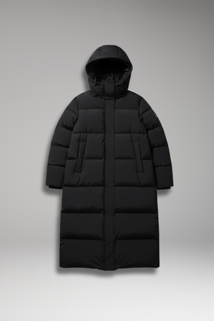 Women's Puffer Jacket Hooded Water Resistant - VibreMode