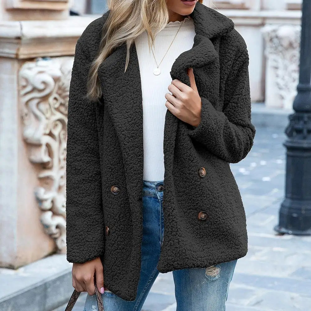 Women's Teddy Coat Warm Winter Outerwear