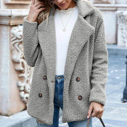 Women's Teddy Coat Warm Winter Outerwear
