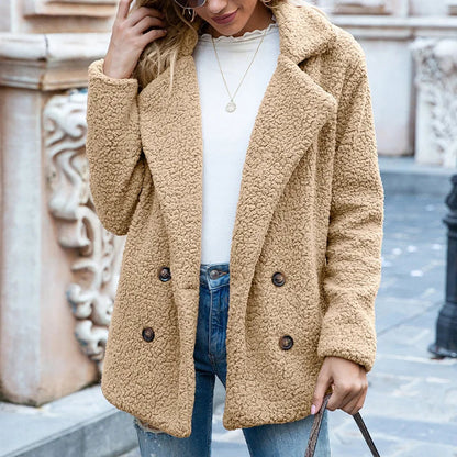 Women's Teddy Coat Warm Winter Outerwear