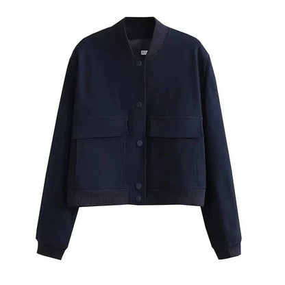 Women's Tweed Overshirt With Pockets