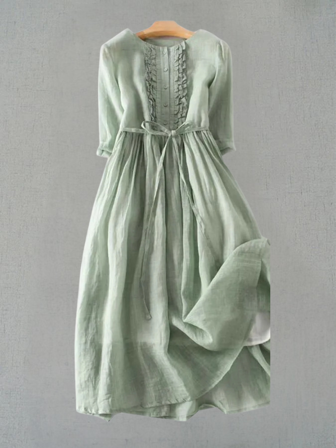 Women's Vintage Lace Dress - VibreMode