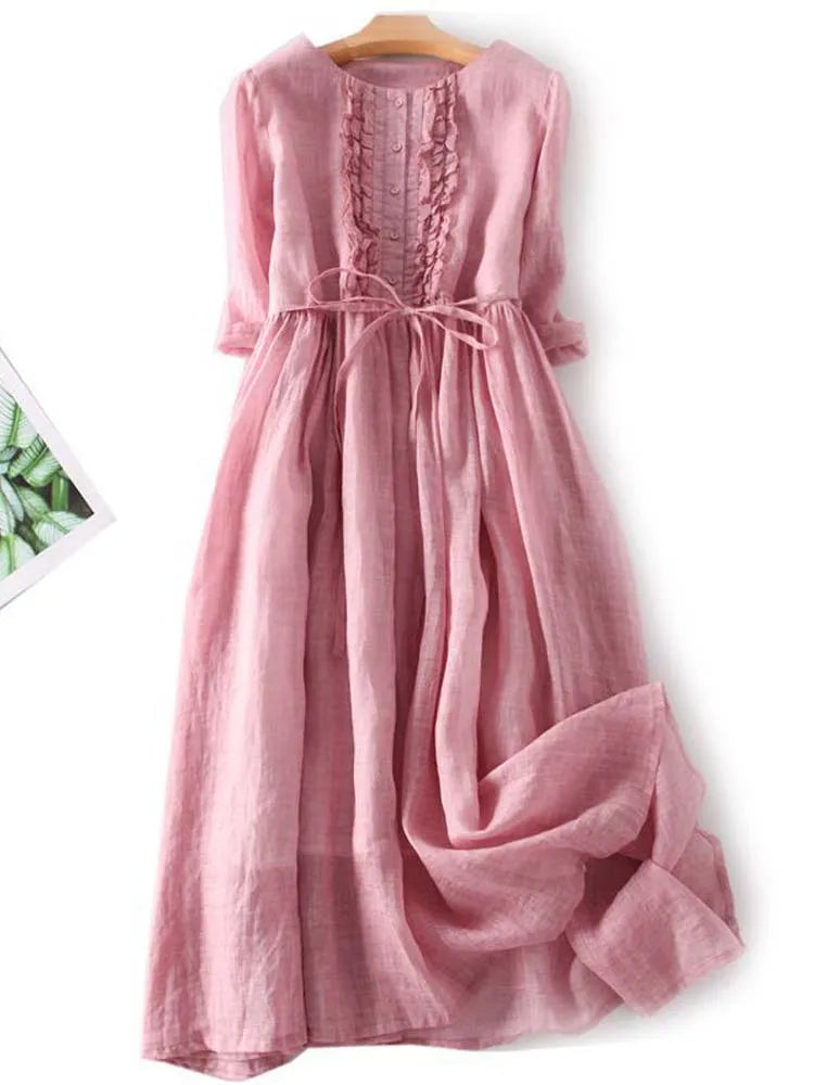 Elegant Ladies Retro Style Dress