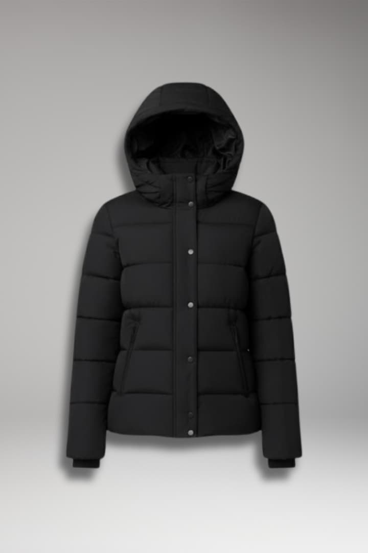 Women's Winter Coat Long Sleeve Front Zipper - VibreMode