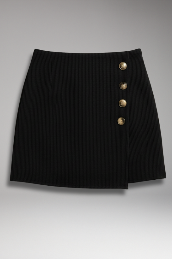 Women's Woven Skirt Elastic Waist - VibreMode