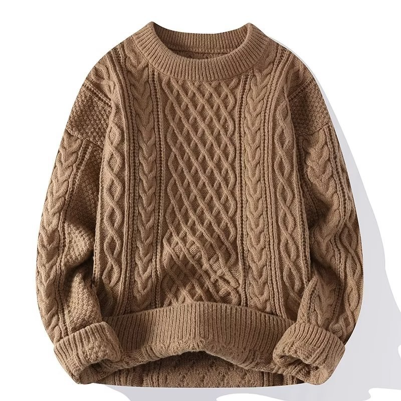 Warm Women's Cable Knit Winter Sweater