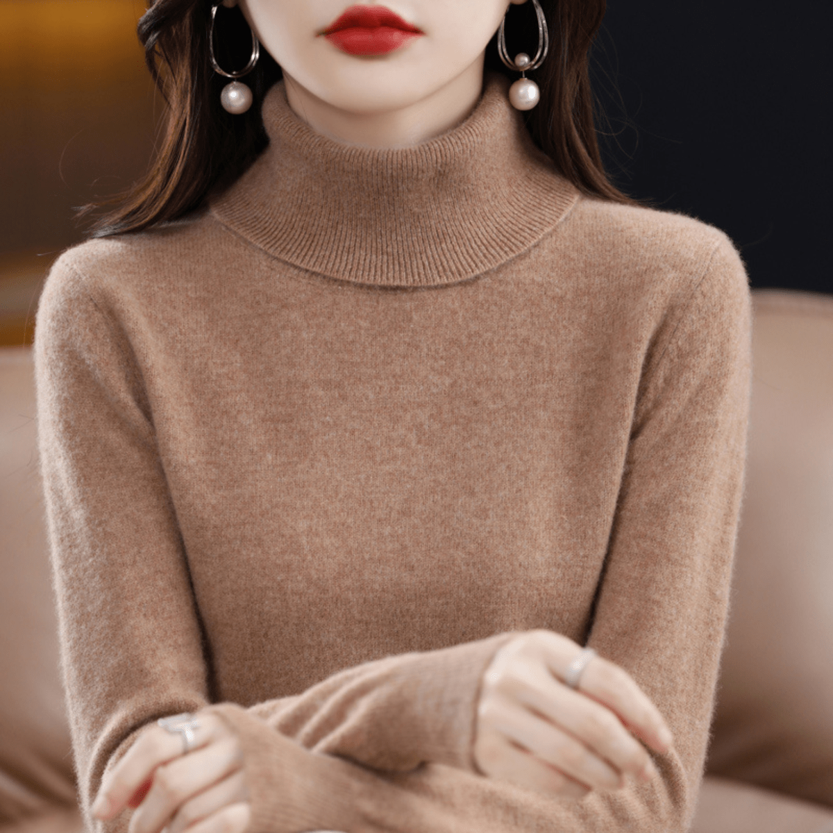 Timeless Ladies Crew Neck Spring Sweater