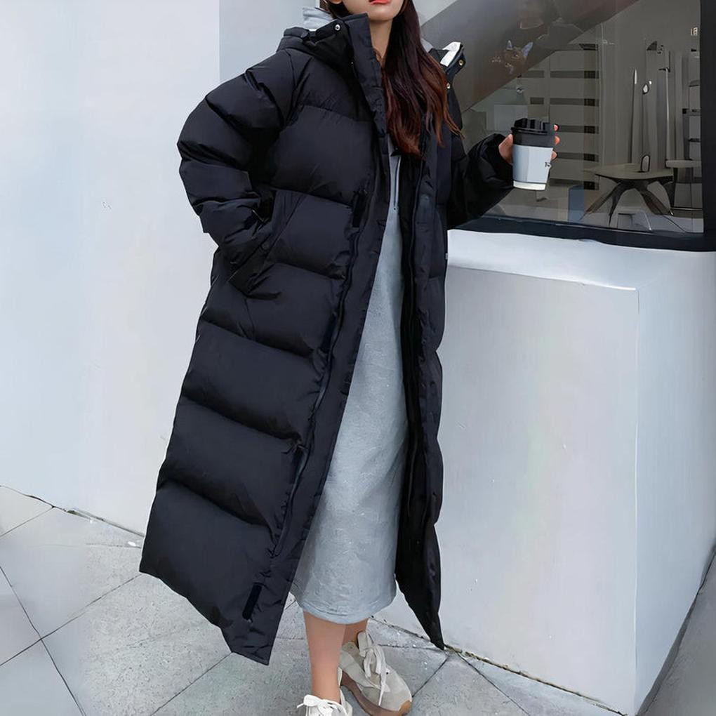 Women's Long Winter Parka Waterproof Coat - VibreMode