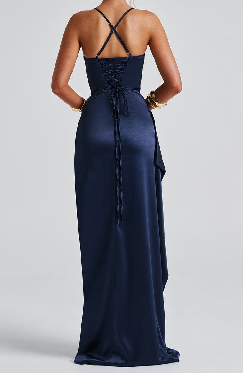 Sexy Ladies High Slit Party Dress