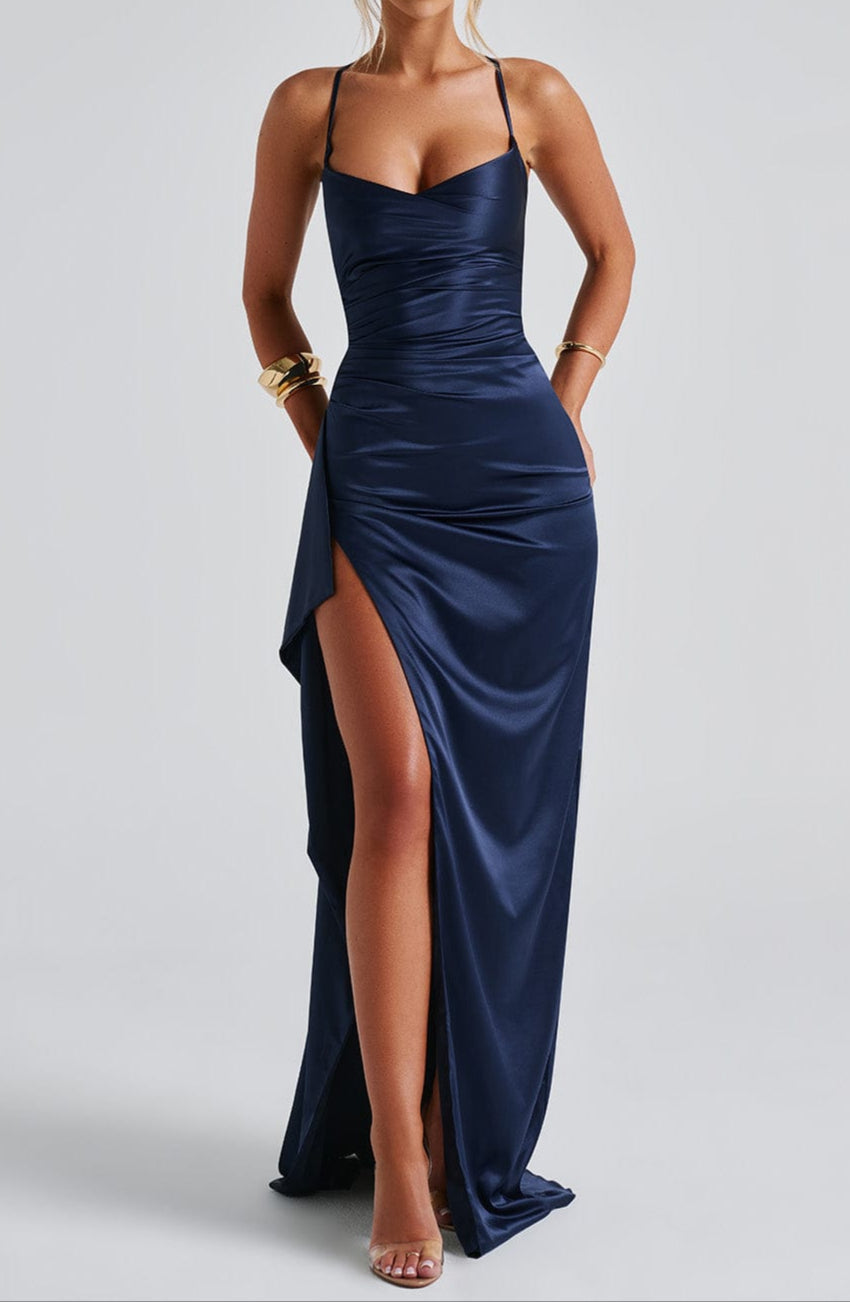 Sexy Strap Backless Maxi Dress