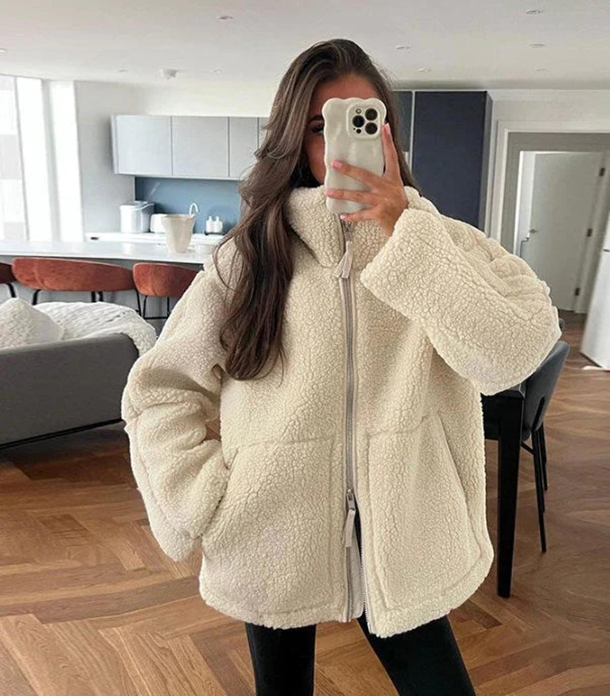 Women's Wool Oversized Coat - VibreMode