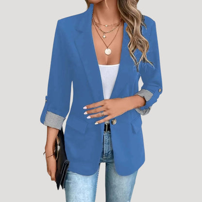 Women's Classic Fit Spring Blazer Jacket