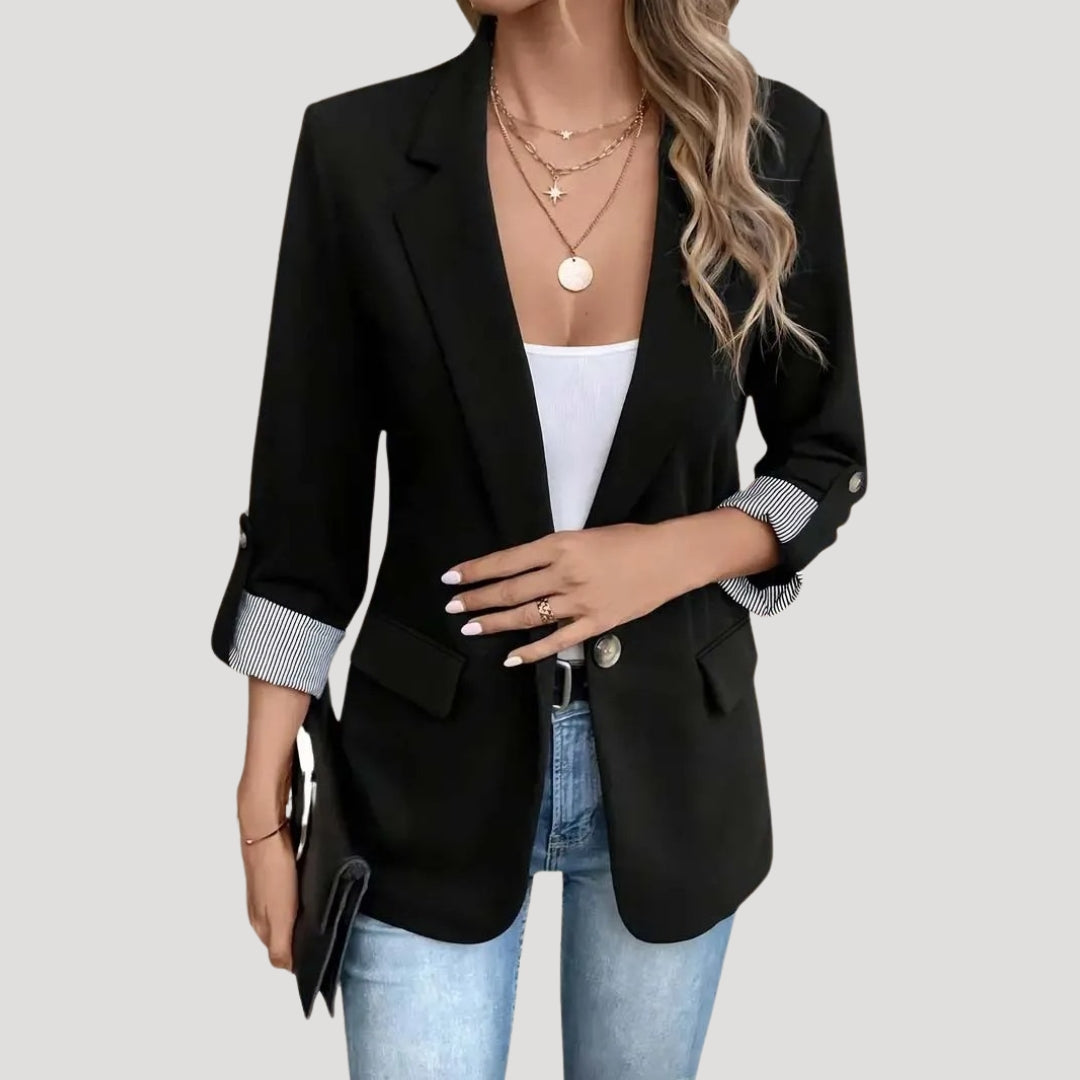 Women's Classic Fit Spring Blazer Jacket