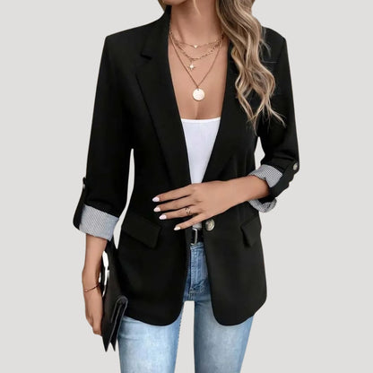 Women's Classic Fit Spring Blazer Jacket