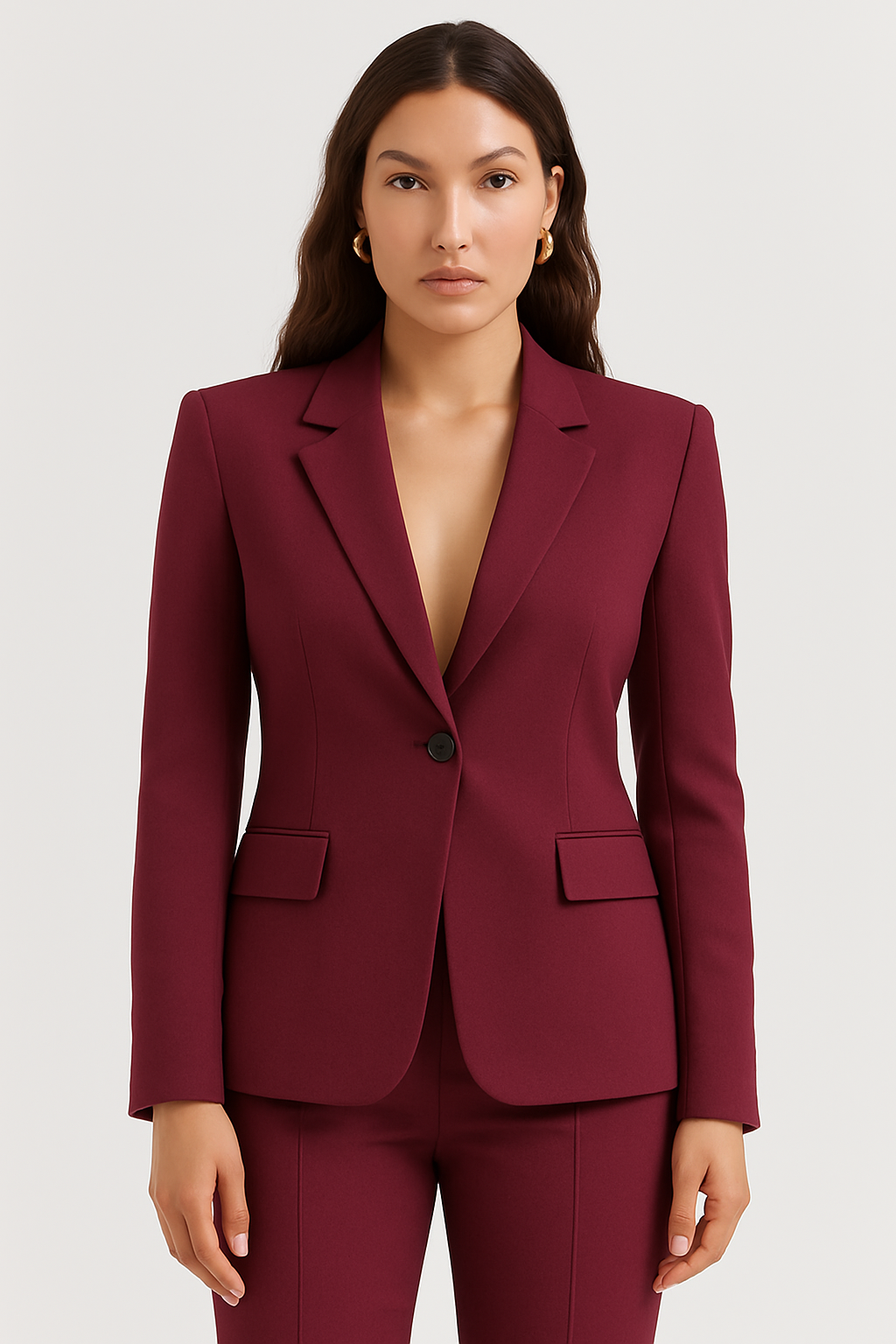 Chic Ladies Spring Blazer Jacket - VibreMode