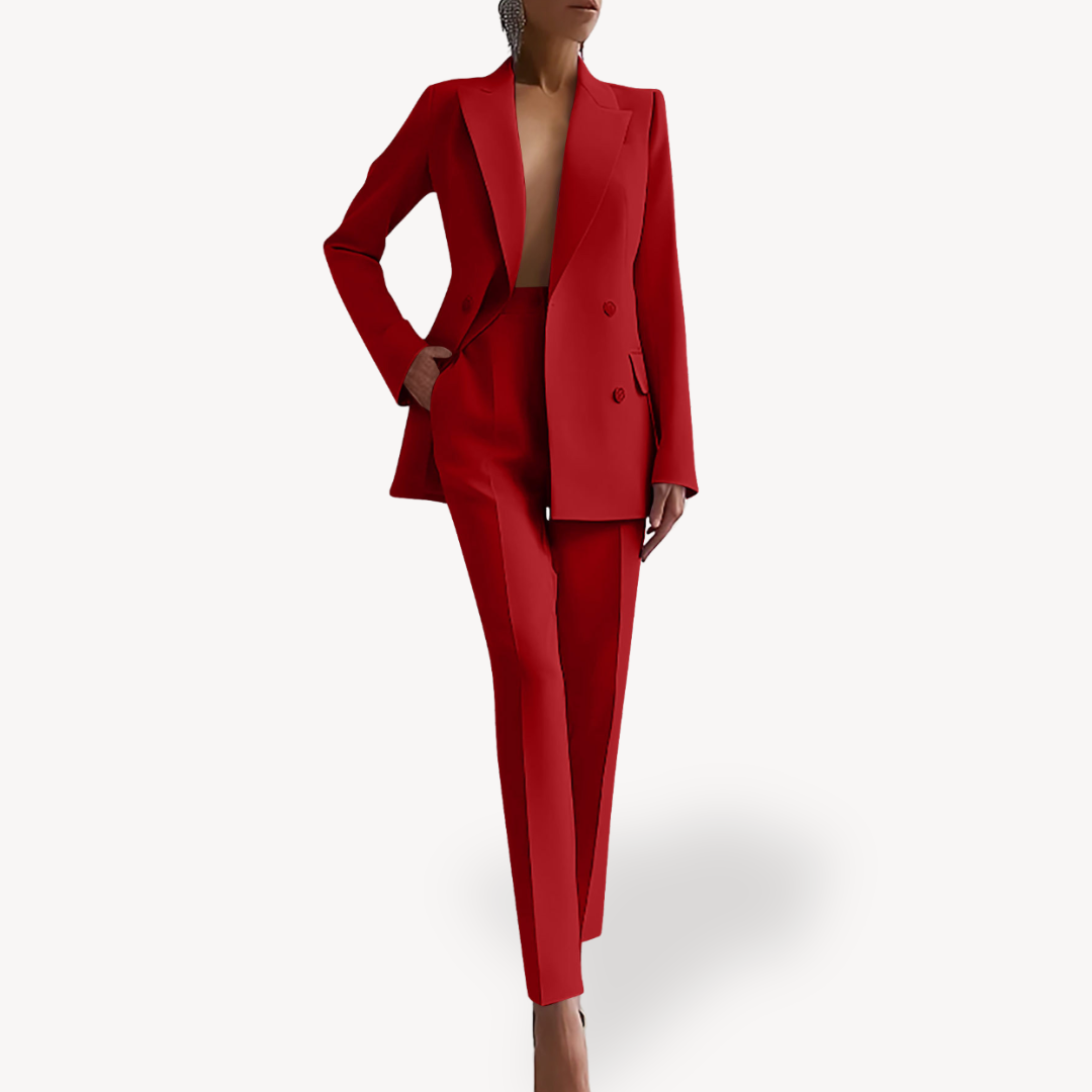 Women's Slim Fit Business Suit Set