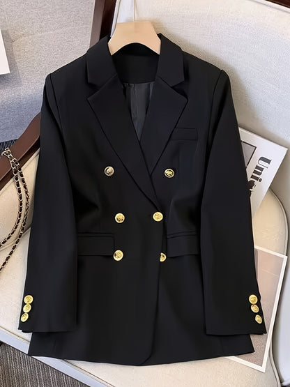 Classic Ladies Spring Blazer Jacket - VibreMode