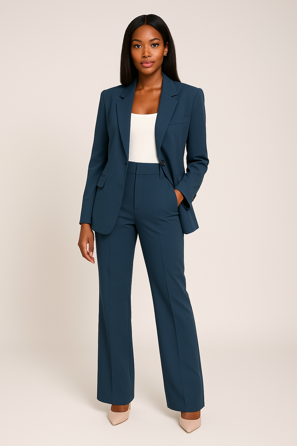 Classic Ladies Spring Suit Set
