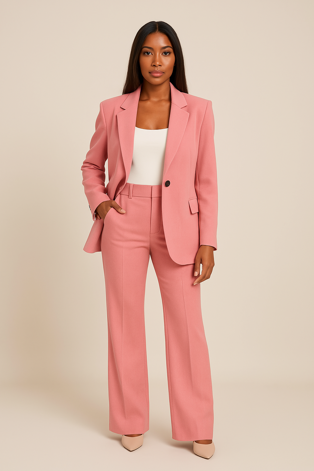 Classic Ladies Spring Suit Set