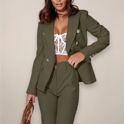 Elegant Ladies Spring Office Suit Set