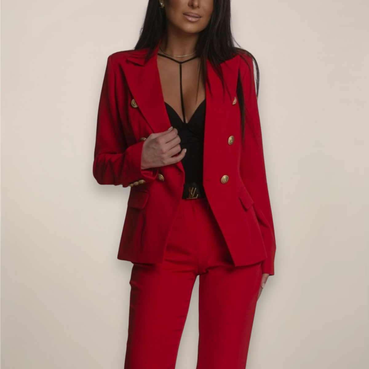Elegant Ladies Spring Office Suit Set